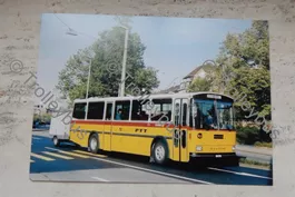 Postauto Postkarte Saurer RH PTT P25646               BTM010
