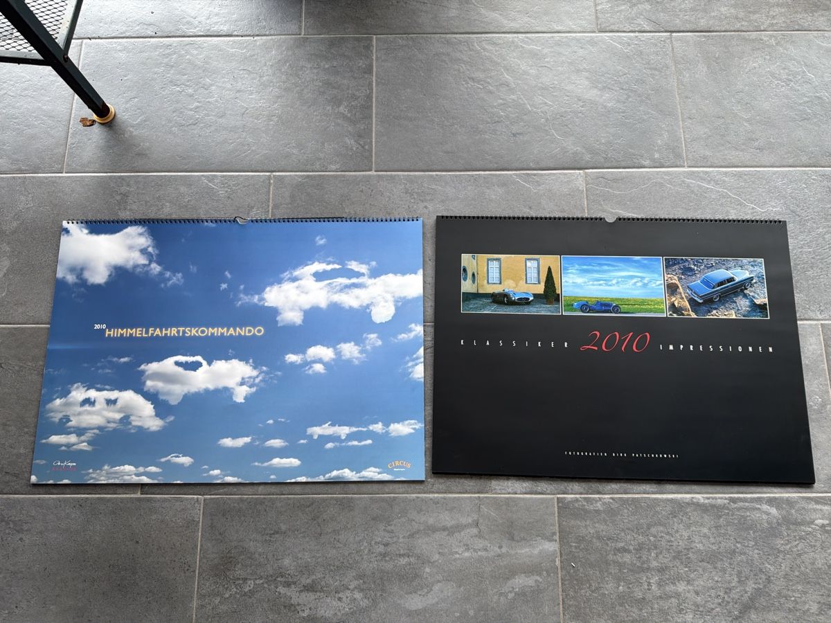 Calendari: 2x Oldtimer Kalender 2010 – Usato da Wolfwil venduto da Rolex1