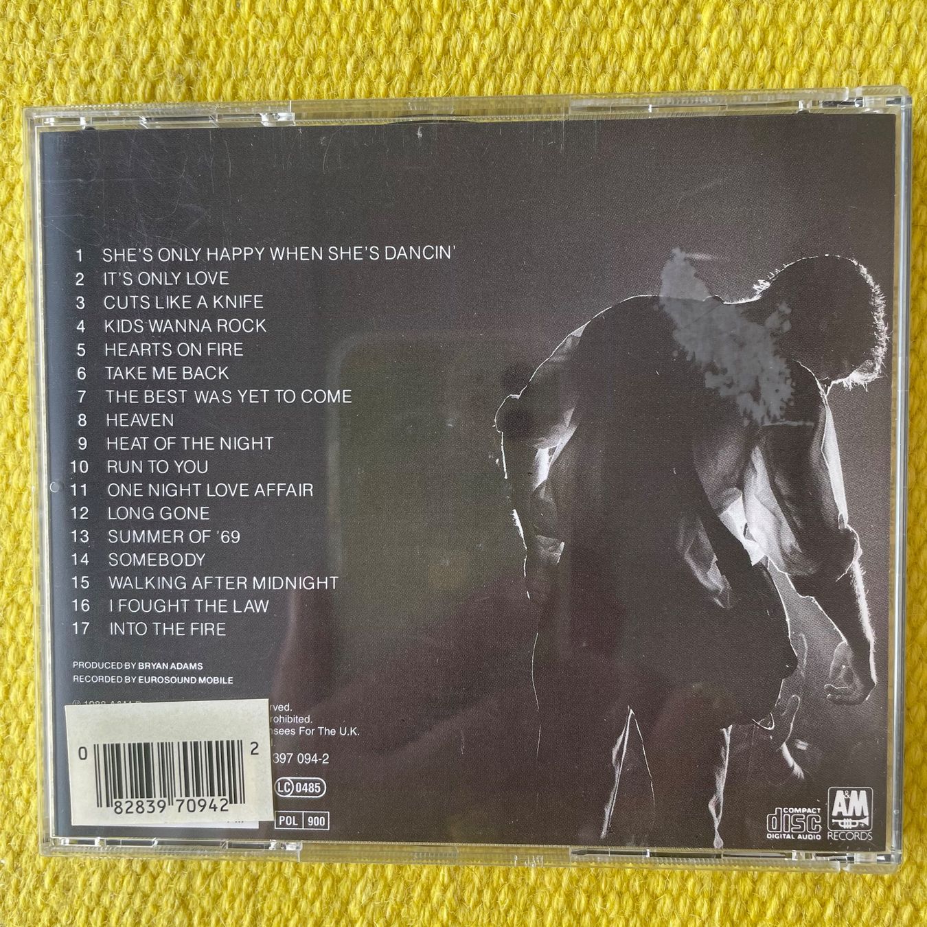 CDs: BRYAN ADAMS-LIVE! LIVE! LIVE! – D'occasion à Rorschacherberg par CD-Roli 1