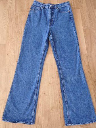 Monki Jeans blau Denim Baumwolle Grösse 28 guter Zustand