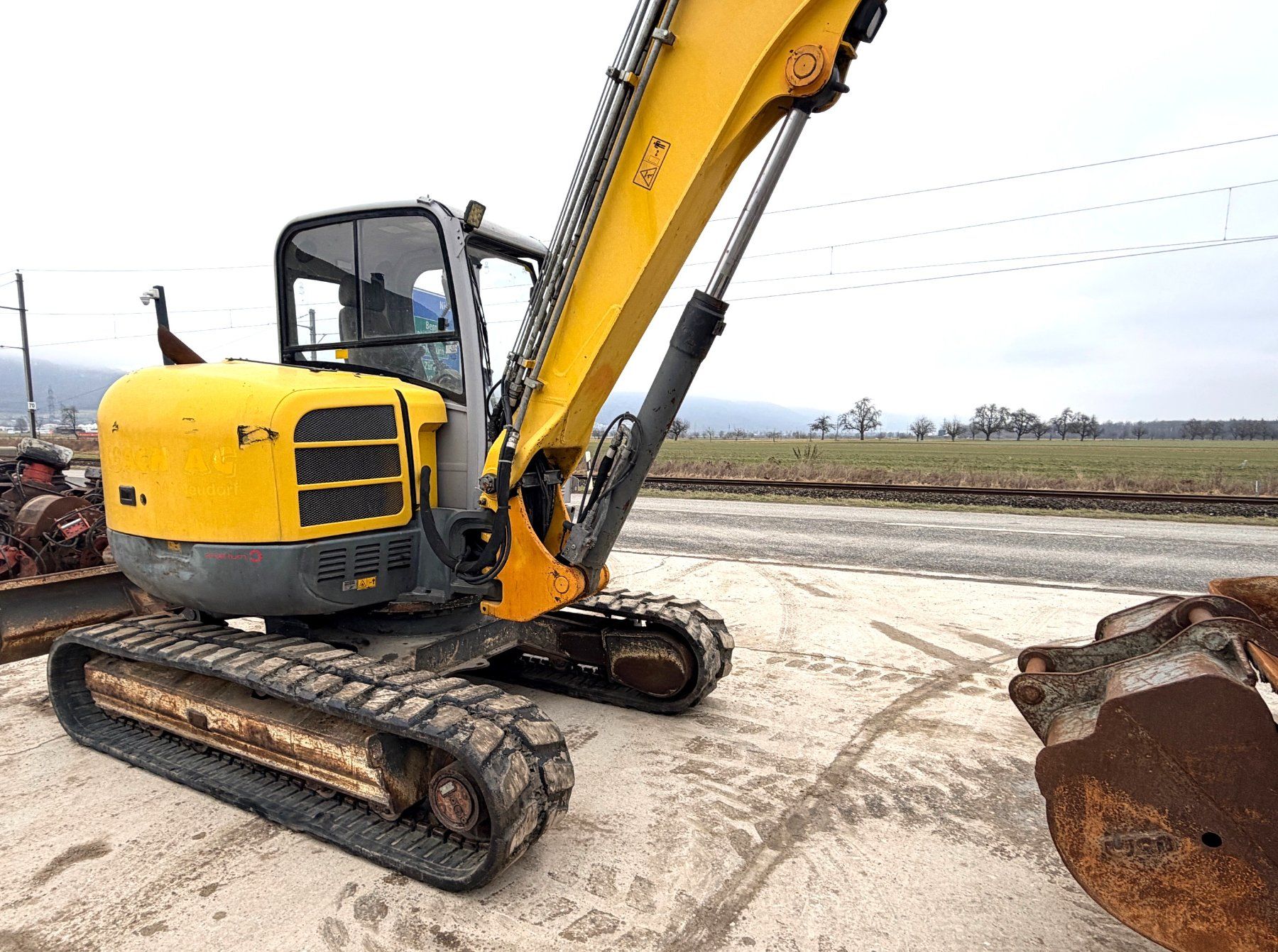 Wacker Neuson Escavatori: Bagger Wacker Neuson 8003RD – Usato da Niederbipp venduto da baggerch 7