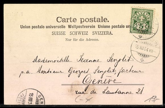 Cartoline postali: Echallens, Strassenpartie mit Confisseri – Usato da Berlin venduto da bartko-reher 1