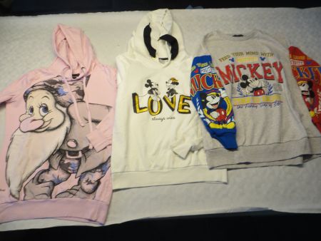 Disney Pullover 3x Gr.S+L für Disney Fans