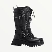 Zara Stiefel, Schwarz, Grösse 36