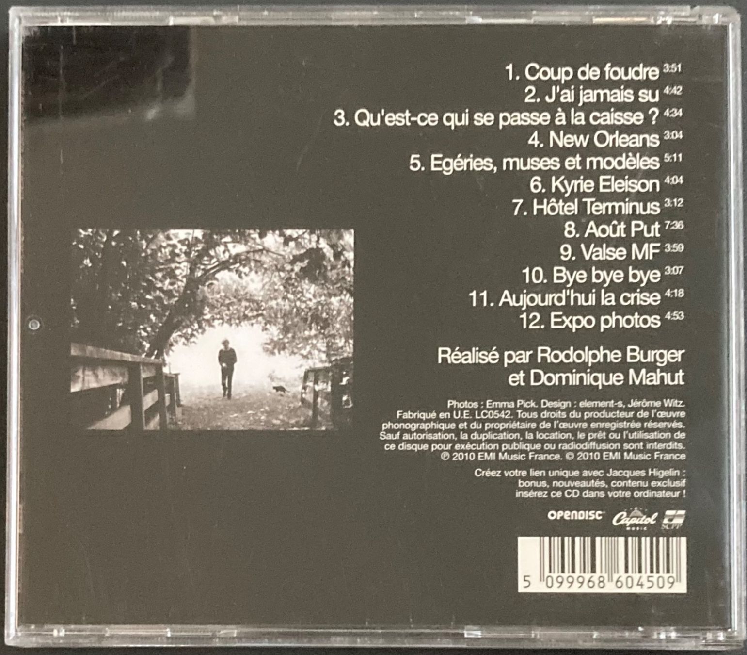CD: JACQUES HIGELIN - COUP DE FOUDRE – Usato da Poliez-Pittet venduto da Newtown-Records 1