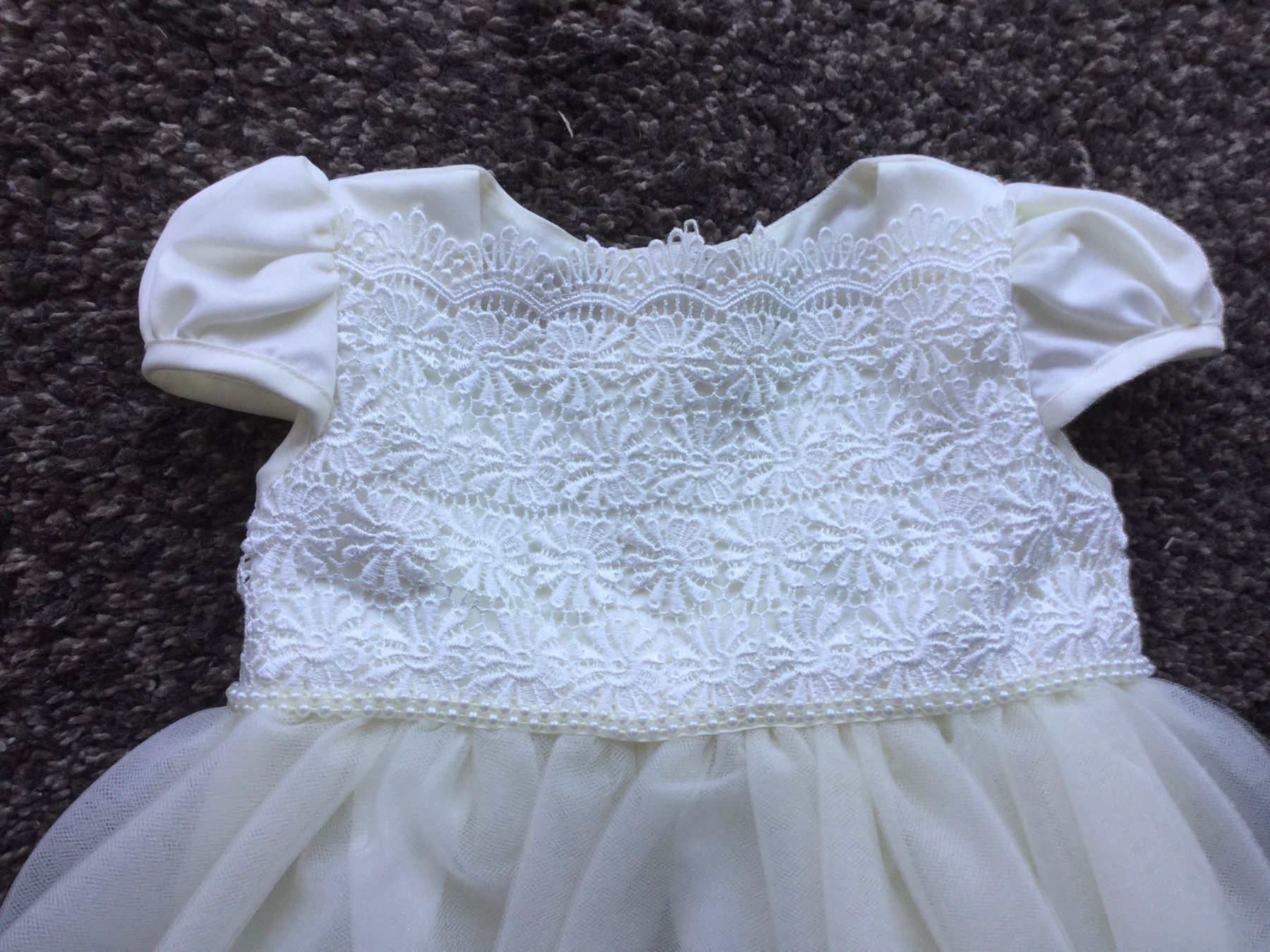 Vestiti & Gonne: Robe blanche & écru dentelles/perles – Nuovo e nell'imballaggio originale da Agiez venduto da chouchanelle 3