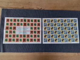 Weihnachtsmarken für den Tuberkulosekranken ,kompl. Bögen 