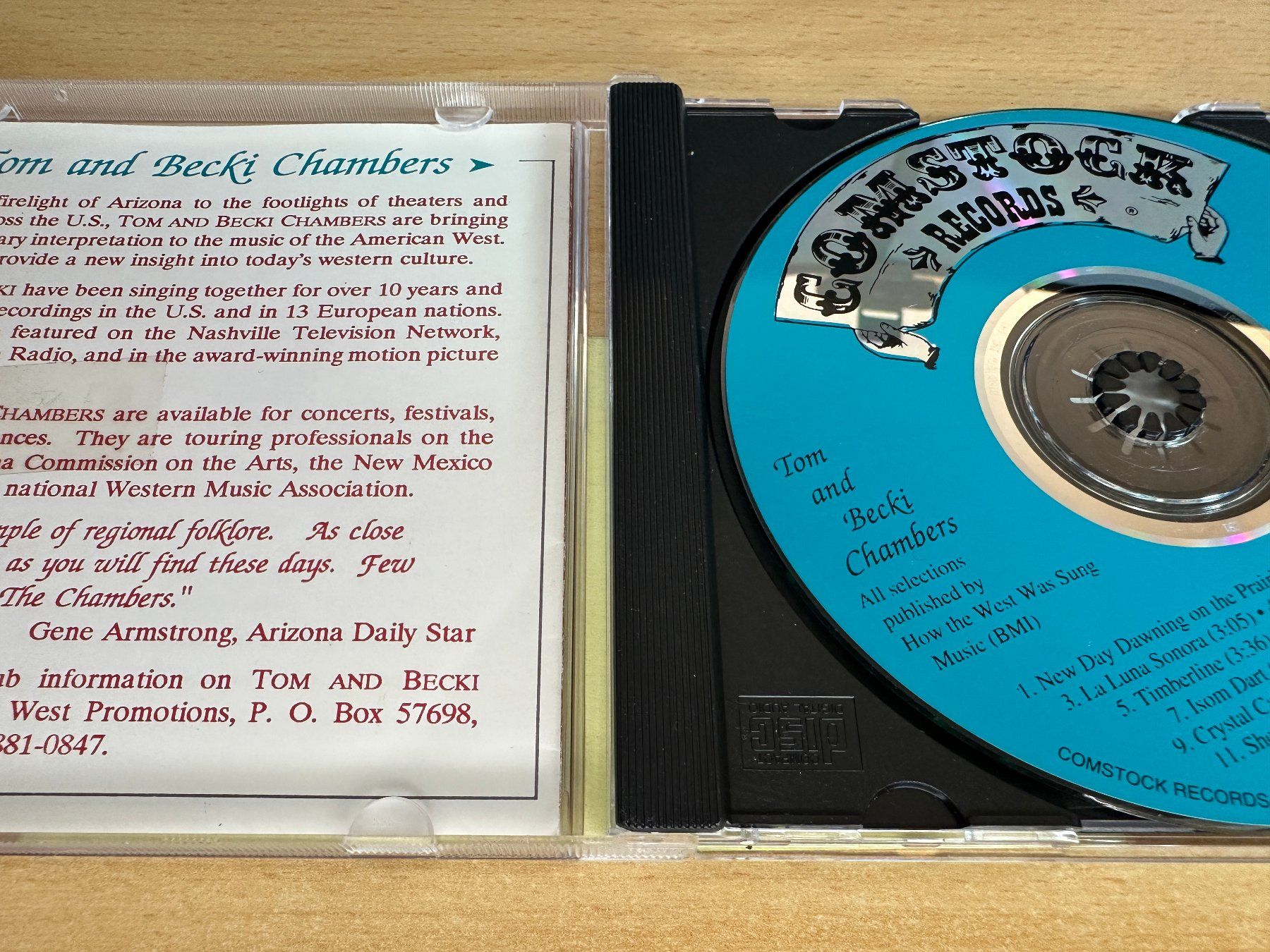 CDs: Tom and Becki Chambers - West By Southwest – Gebraucht aus Rikon im Tösstal von Alpenmutz 2