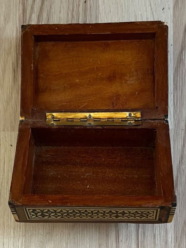 Barattoli: Wunderschöne MOSAIK-SCHMUCK-DOSE / Perlmutt-Effekt / Top! – Usato da Islikon venduto da sav_m8xk 2