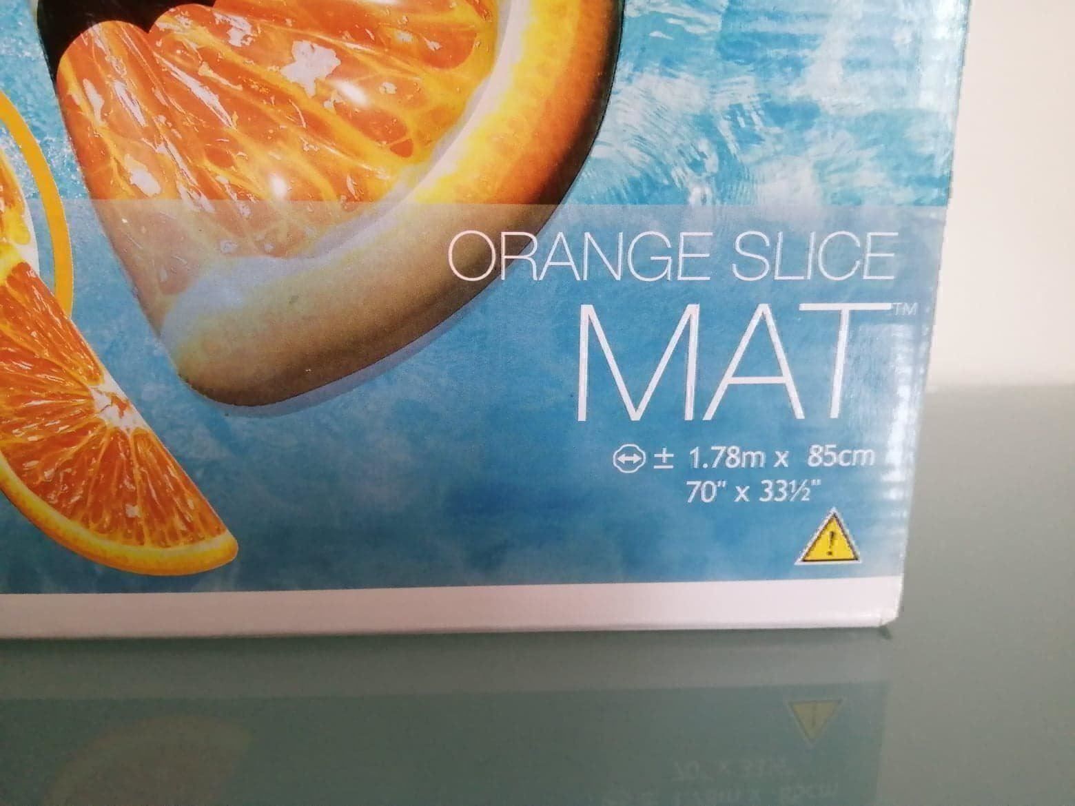 Schwimmbad: Intex Luftmatraze Orangenscheibe – Neu und originalverpackt aus Bäch SZ von Swissy46 1