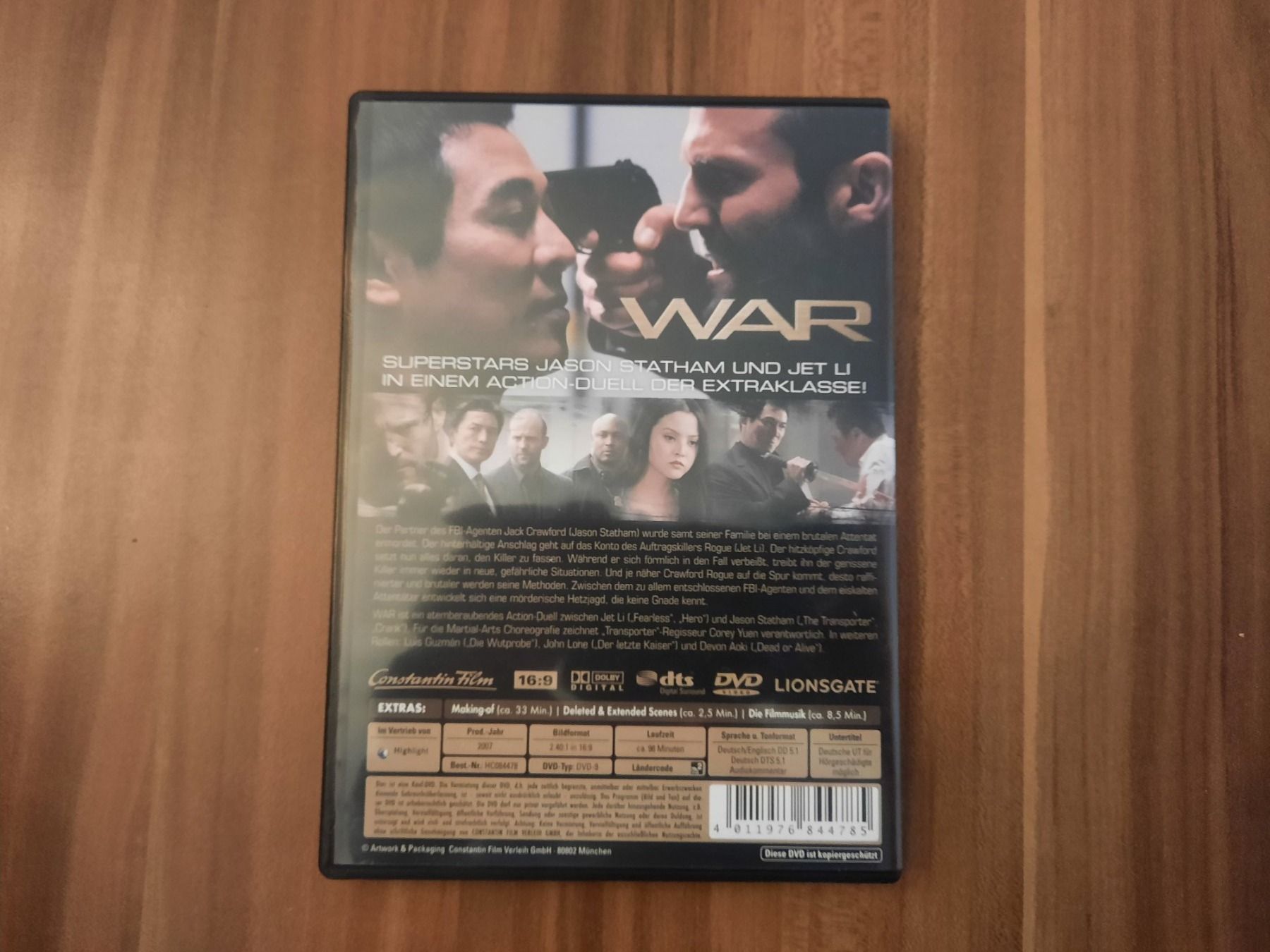 Tous les DVDs: WAR / DVD – D'occasion à Wiedlisbach par Pontiacman93 1
