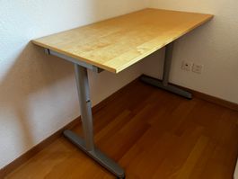 Schreibtisch Galant Buche höhenverstellbar