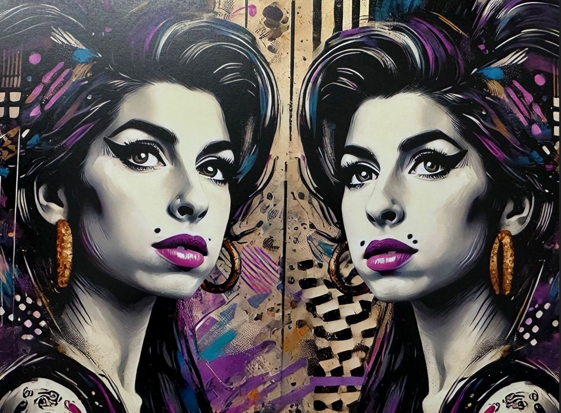 Poster & Bilder: Bit Dancer: Amy Winehouse 4/5 – Neu (gemäss Beschreibung) aus Meilen von Smgdesign 2