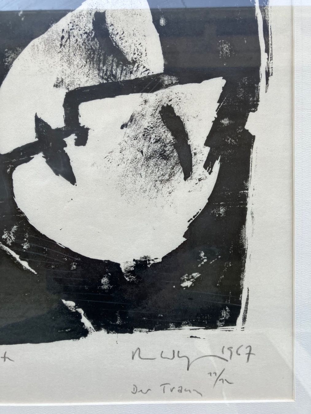 Holzschnitte: Holzschnitt "Der Traum" von Robert Wyss 1967 – Gebraucht aus Winterthur von Barunggeli 6