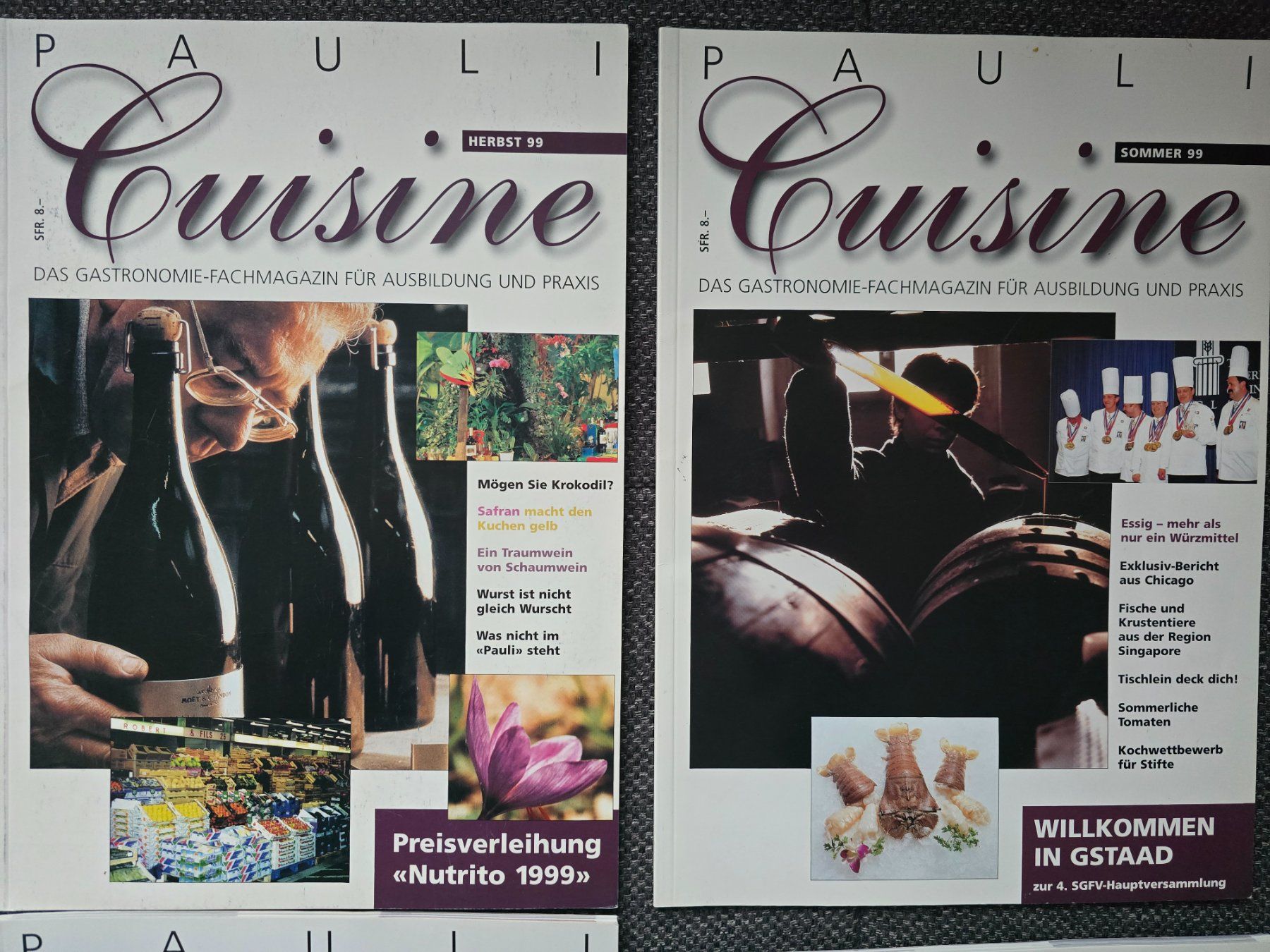 Riviste & Magazine: 5 alte Pauli Cuisine Magazine – Usato da Büttikon AG venduto da Amineah 1