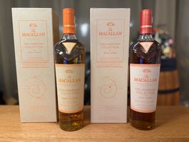 2x Macallan Whisky, Amber Meadow & Rich Cacao, Harmony Col.