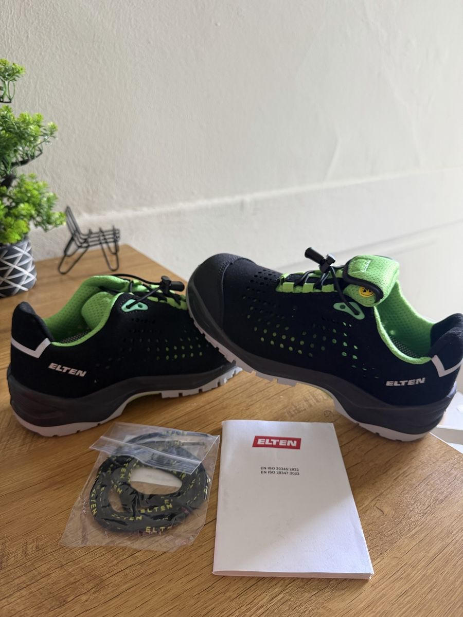 Elten Herrenschuhe: ELTEN Sicherheitsschuhe IMPULSE green Low Gr 39 – Gebraucht aus Basel von two_n27b