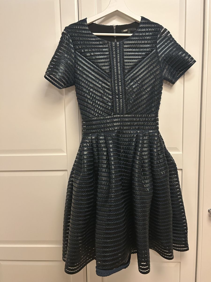 Maje Vestiti: Kleid von Maje, Grösse 1 blau, schwarz – Nuovo (secondo la descrizione) da Oberrieden venduto da Mlew 1