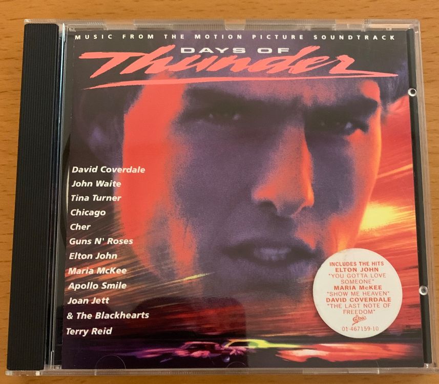  days of thunder soundtrack zum kinofilm kaufen auf ricardo