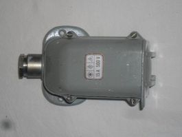 400 Volt - Wand-Steckdose , 15 A , 5 polig , Metall