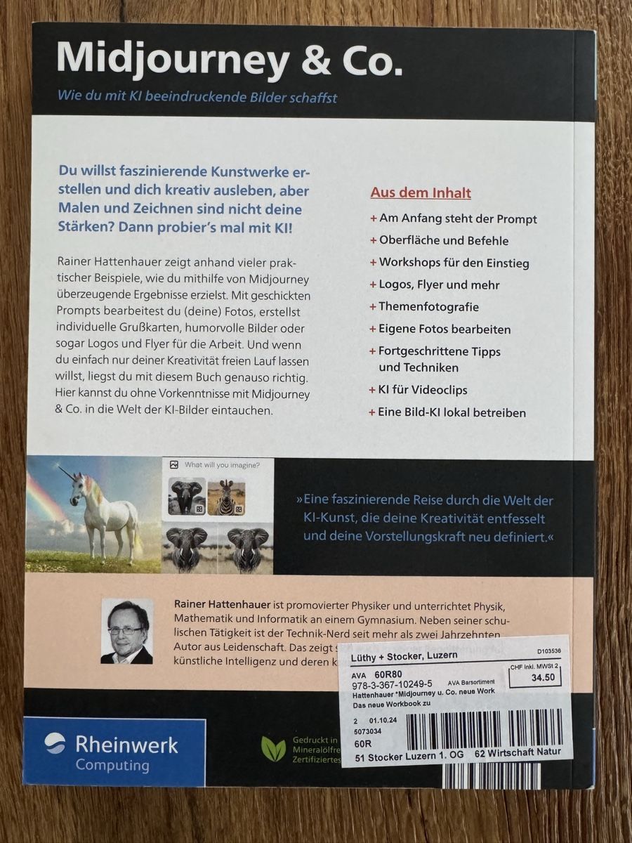 Libri: Midjourney – Nuovo (secondo la descrizione) da Emmenbrücke venduto da Steipler 1