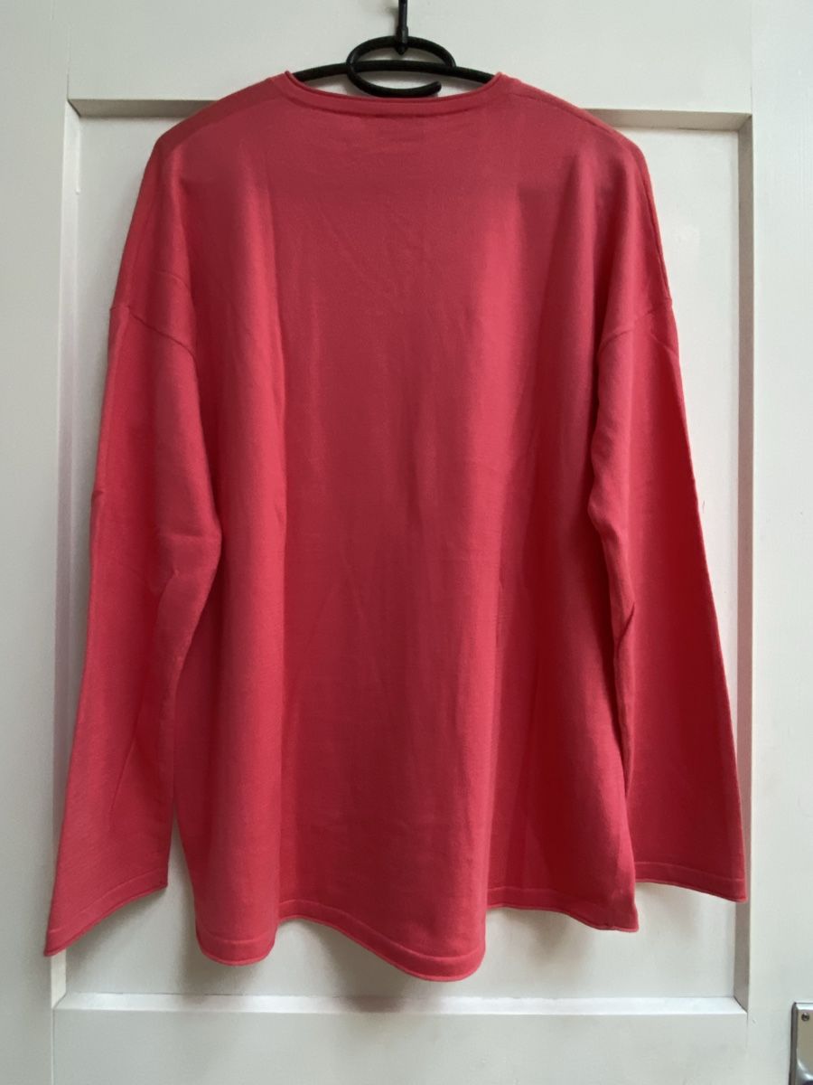 Gerry Weber Maglioni & Felpe: Gerry Weber Pullover Gr.L himbeer-rot Baumwolle  – Nuovo (secondo la descrizione) da Buochs venduto da H16 2
