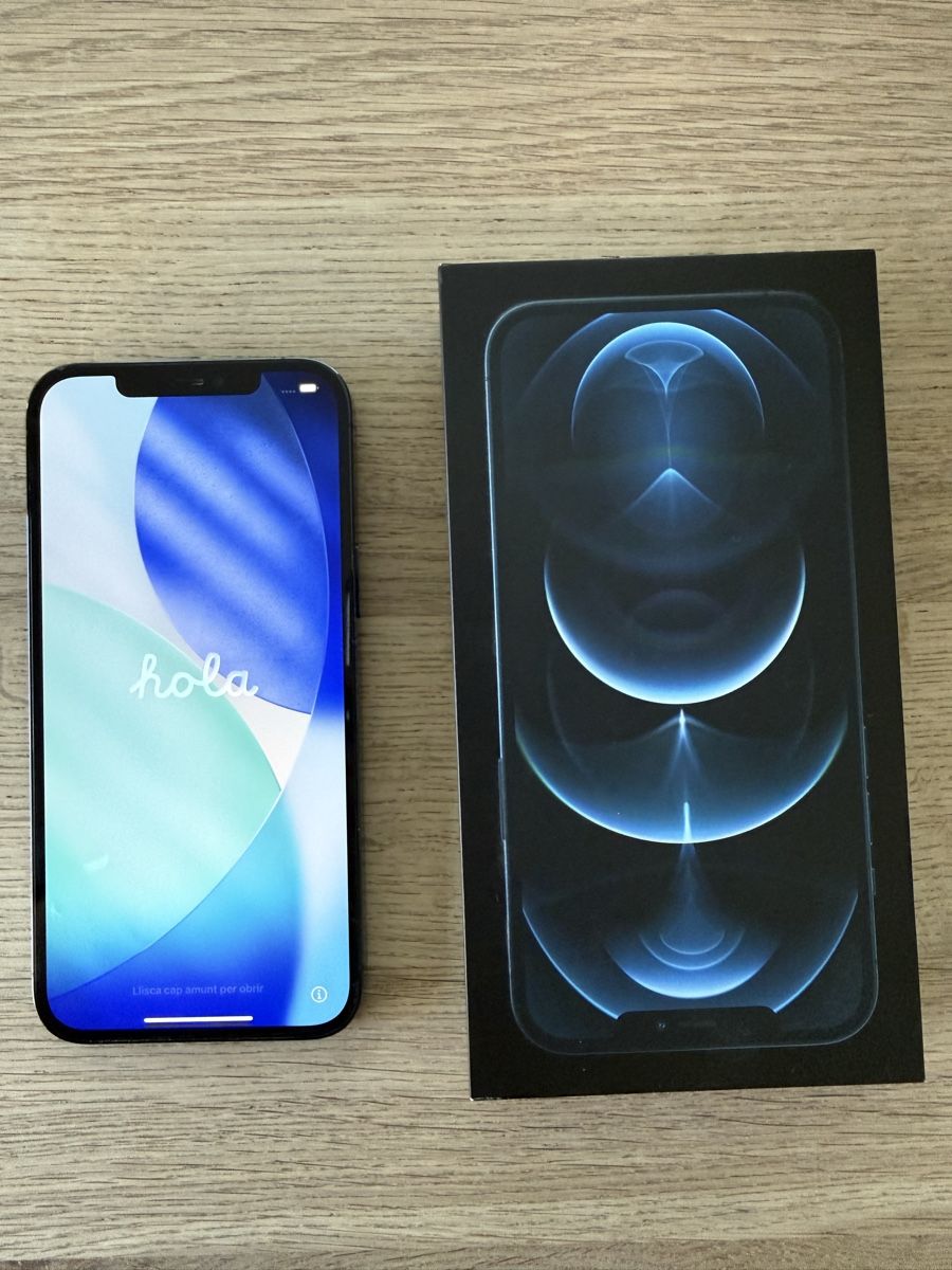 Apple Portables: Apple iPhone 12 Pro Max Blau 256 GB – D'occasion à Niederuzwil par Pjackass