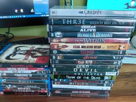 DVD & Blu-Ray Horrorfilme Sammlung - 25+ Filme!