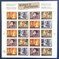 2001 - USA Frauen im Journalismus / Bogen **