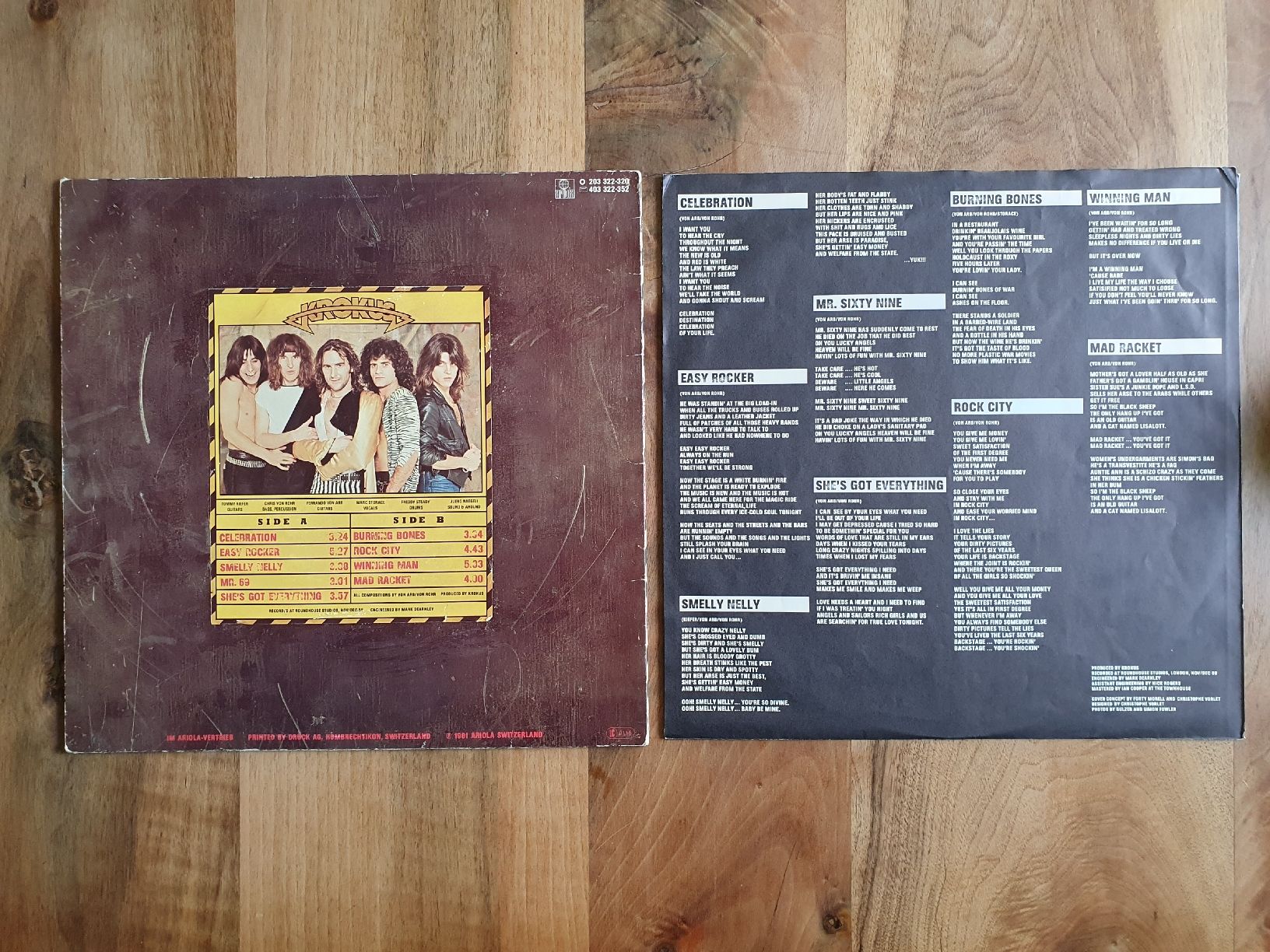 Schallplatten: Krokus  - Hardware – Gebraucht aus Sirnach von dimitri1963 1