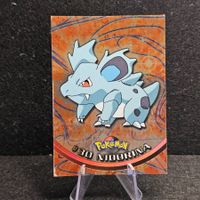 Pokemon Topps Holo Foil Blue 1. Edition/Print DE Nidorina