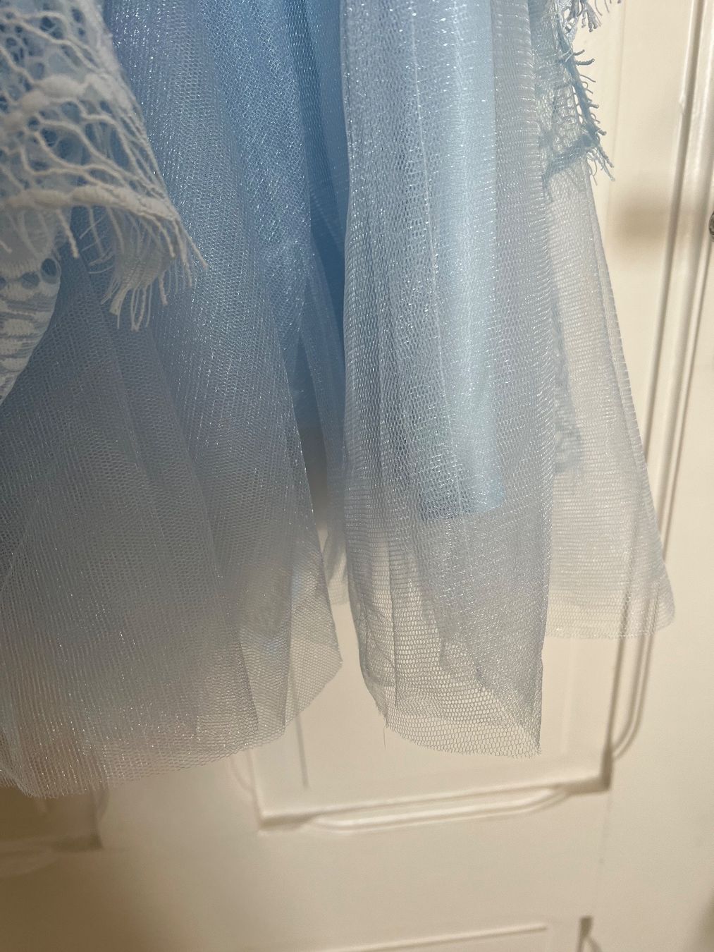 Jupes: Jupe dentelle bleu ciel – Neuf avec emballage d'origine à Neuchâtel par Thesebootsaremadeforwalking 4