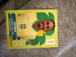 Carte Panini Raphinha Brésil FIFA World Cup 2026