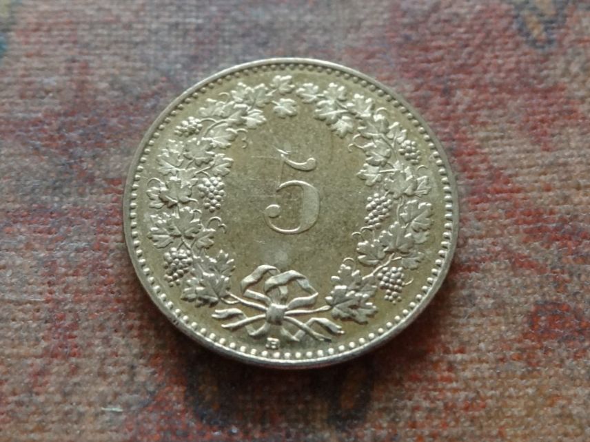 Tutti le monete: 5 Rp. 2014 – Usato da Romanel-sur-Lausanne venduto da Swift13 1