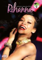 NEUER © RIHANNA * editorial CALENDAR * 2014 * MIT 12 STICKER