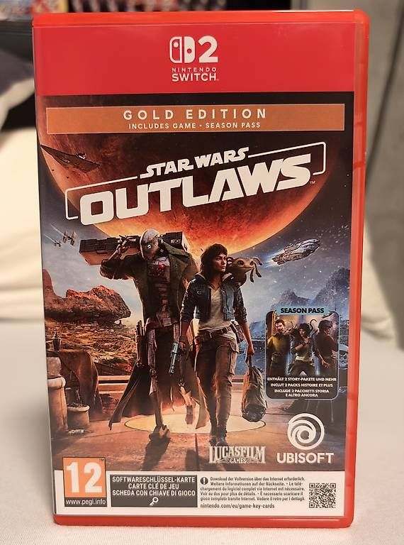 Nintendo Spiele: Star Wars Outlaws Nintendo Switch 2 – Gebraucht aus Mettmenstetten von stompn77