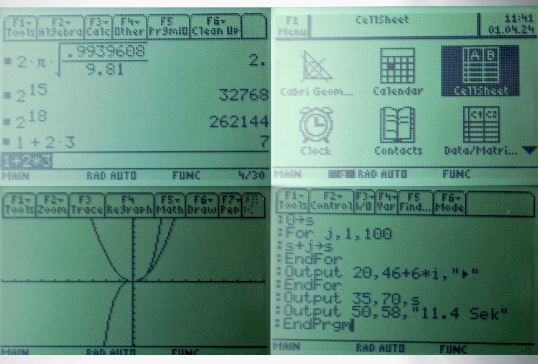 Texas Instruments Calculatrices: Texas Instruments TI-89 Titanium, technischer Rechner, BASIC – D'occasion à Emmen par renerich 4