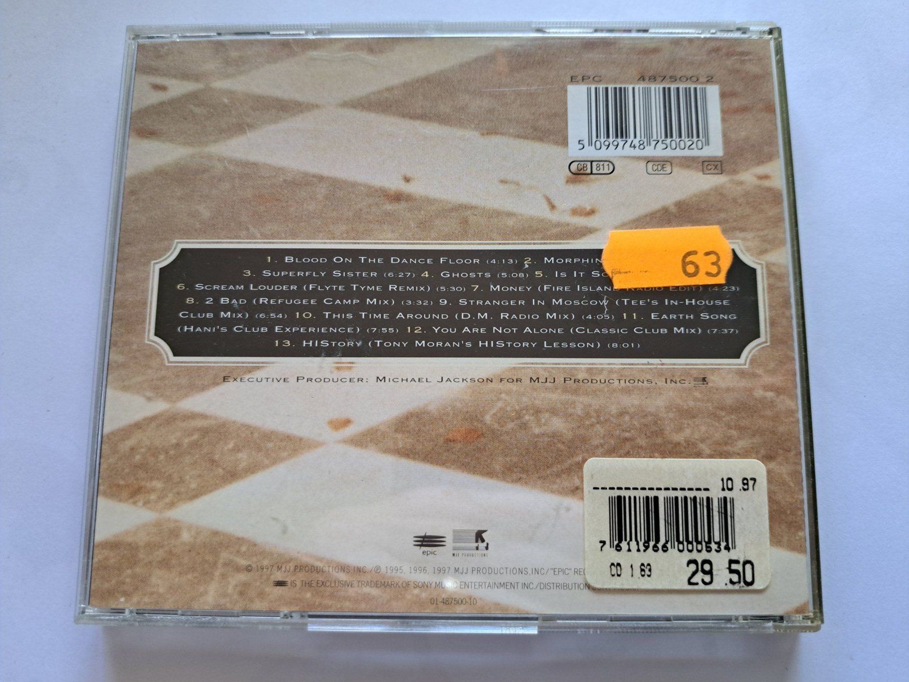 CD: Cd Michael Jackson - Blood on the dancefloor – Usato da Pully venduto da bro_n52j 1