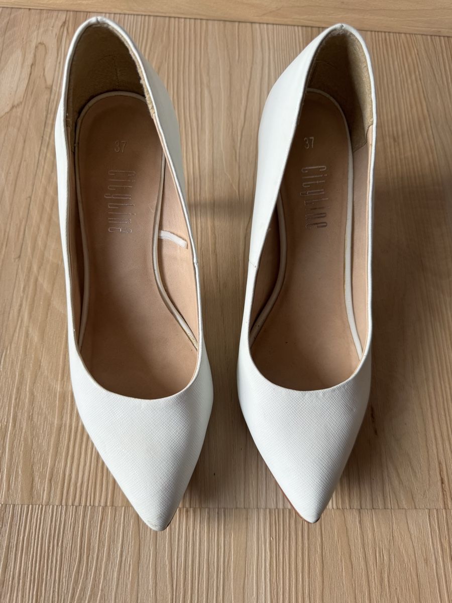 Scarpe da donna: Weisse Pumps/ High Heels – Usato da Brienz BE venduto da Eleri.M 1