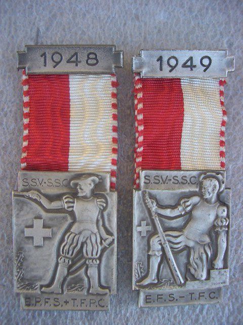 Medaglie: S.S.V. - S.S.C. 1948 + 1949 – Usato da Thürnen venduto da Chluuri