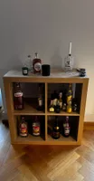 Regal IKEA Kallax 4 Fächer helles Holz guter Zustand