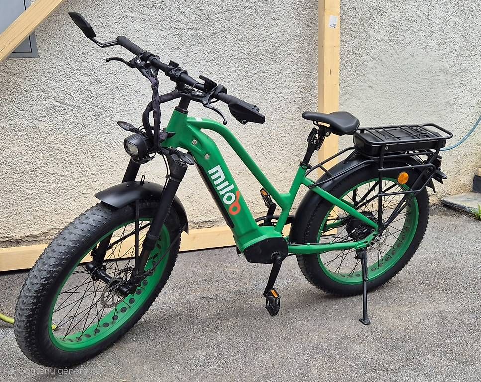 Biciclette: Vélo électrique 45 km/h Miloo Mighty Beast Easy Access – Usato da Uvrier venduto da frederic7777