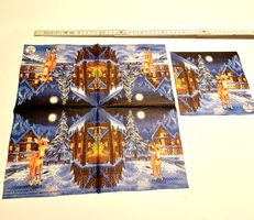 Servietten Weihnachten, Rudolf, Rentier, Neu