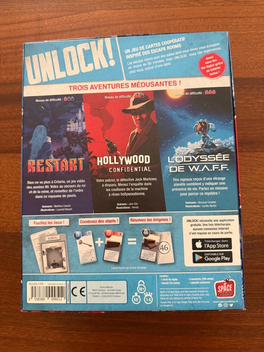 Giochi: Jeu Unlock! - Extraordinary Adventures - FR – Nuovo (secondo la descrizione) da Basel venduto da chefantoine 1