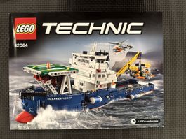 LEGO Technic 42064 Forschungsschiff mit Anleitung gebraucht