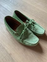 Tod's aus Wildleder, grün, Grösse 7