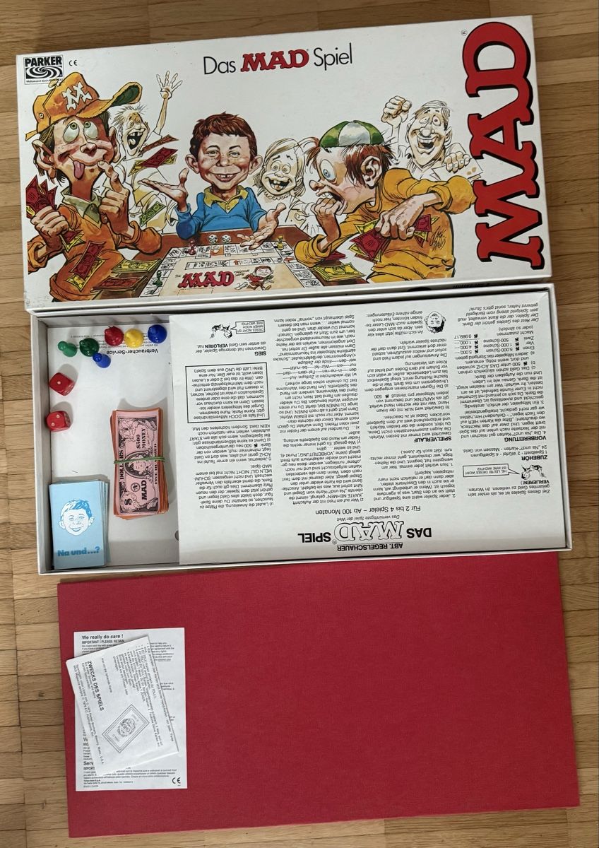 Parker Giochi: MAD / Das Mad Spiel von Parker – Usato da Opfikon venduto da Luis144 1