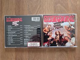 CD Scorpions - World Wide Live, 1985