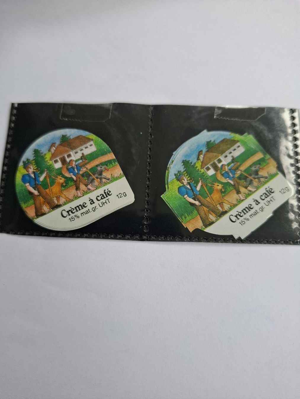 Kaffeerahmdeckel: Serie 601 Kühe – Gebraucht aus Glarus von Strubeli0