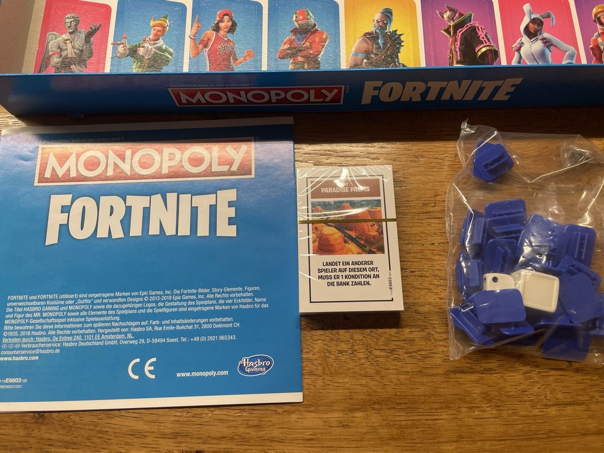Spiele: Monopoly Fortnite neuwertig – Neu und originalverpackt aus Holderbank AG von Hallo104 3